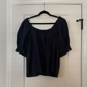 Old Navy Navy Blue Women's Top